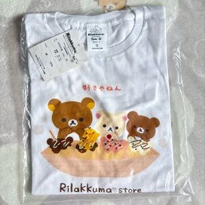 NEW San-X Rilakkuma Osaka Japan Shirt Asian Size Small